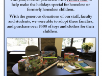 Gifts on a table
